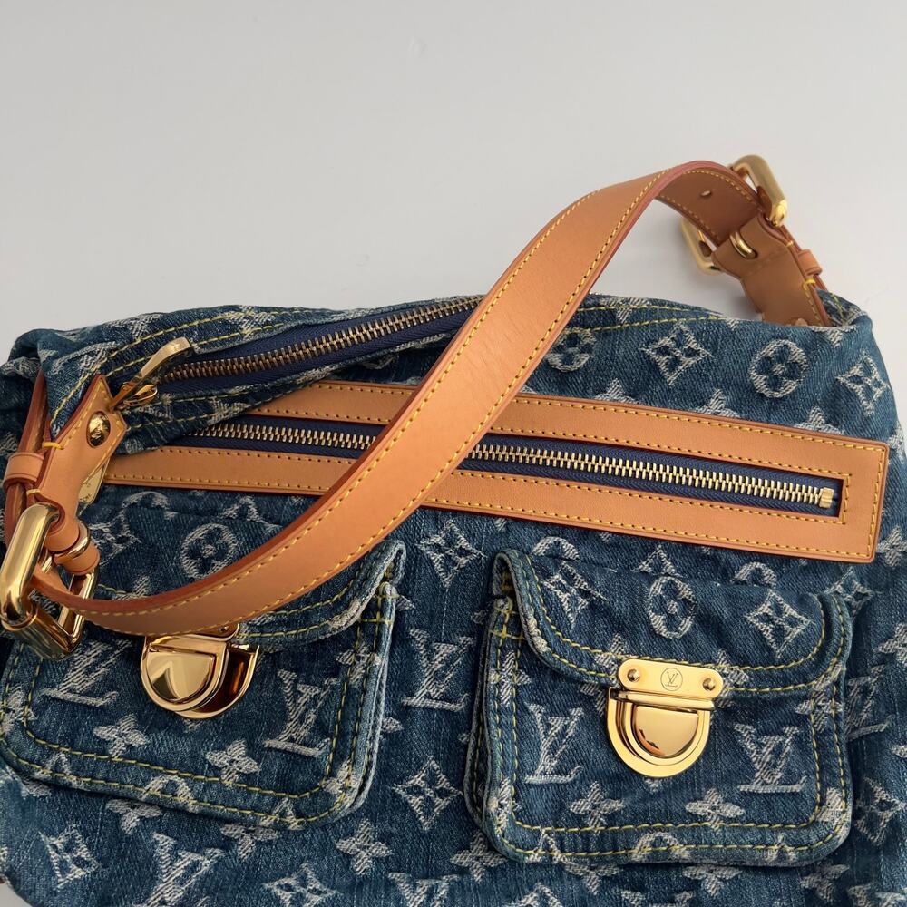 NWOT！Vintage Louis Vuitton Blue Baggy PM - Picture 7 of 9